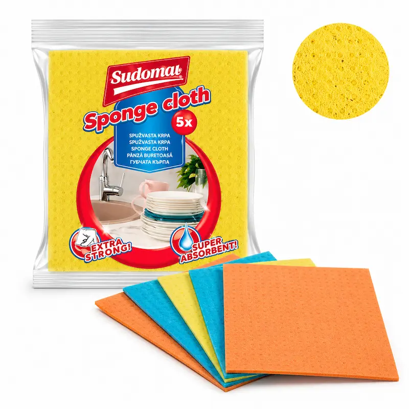 Sudomat spužvaste krpe u više boja